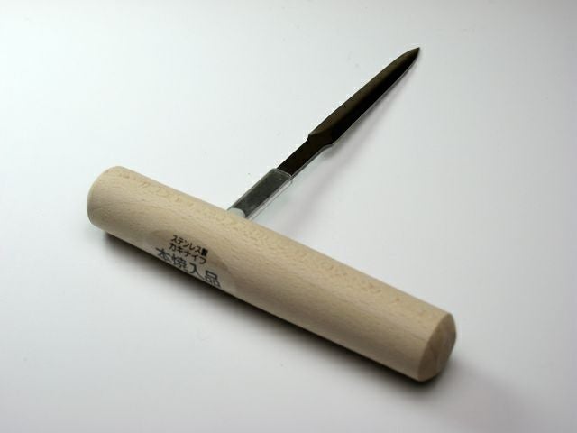 ステンレス本焼入れL型カキナイフ
