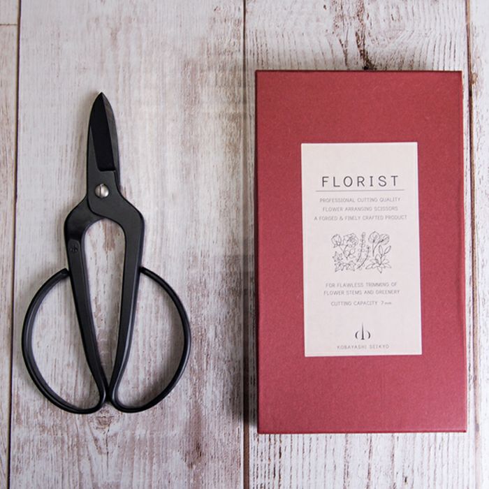 頑張って送料無料！】【刃物の本場燕三条製】 小林製鋏 FLORIST 中川政