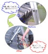 【送料無料】ハシゴ作業の緩和・安心・救援！ハシゴ用アタッチメント「雨どい用リリーフ」