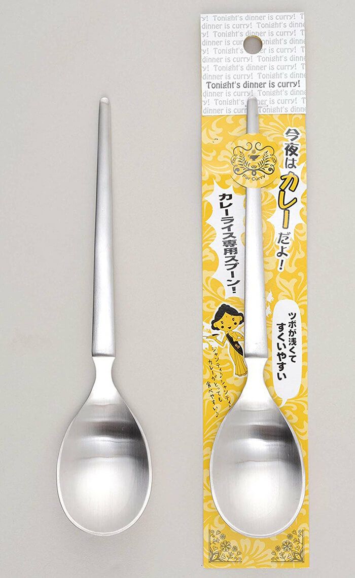 カレー専用スプーン（PS-5501）【燕三条製｜片力商事】カレー好きの方