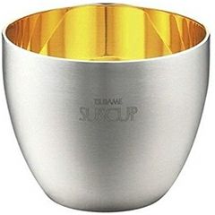 頑張って送料無料！】SUSCUP さくらぐい呑み｜18-8 ステンレス二重構造