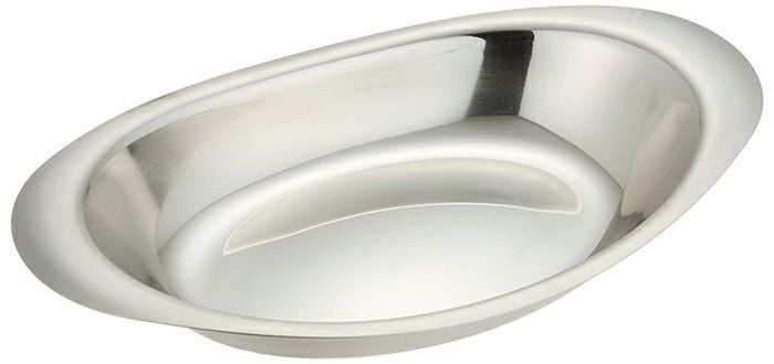 イケダ カレー皿 10- 1/2インチ 丸小 W275×D168×H33［NKL08003］＜燕市