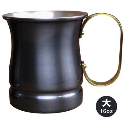 限定商品】銅製 錫（すず）仕上げ マグカップ（ビアマグ）大 16oz［S 
