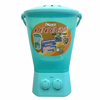マルチ洗浄器 サトイモ皮剥き器 芋洗い ミニ洗濯機 MW-01 