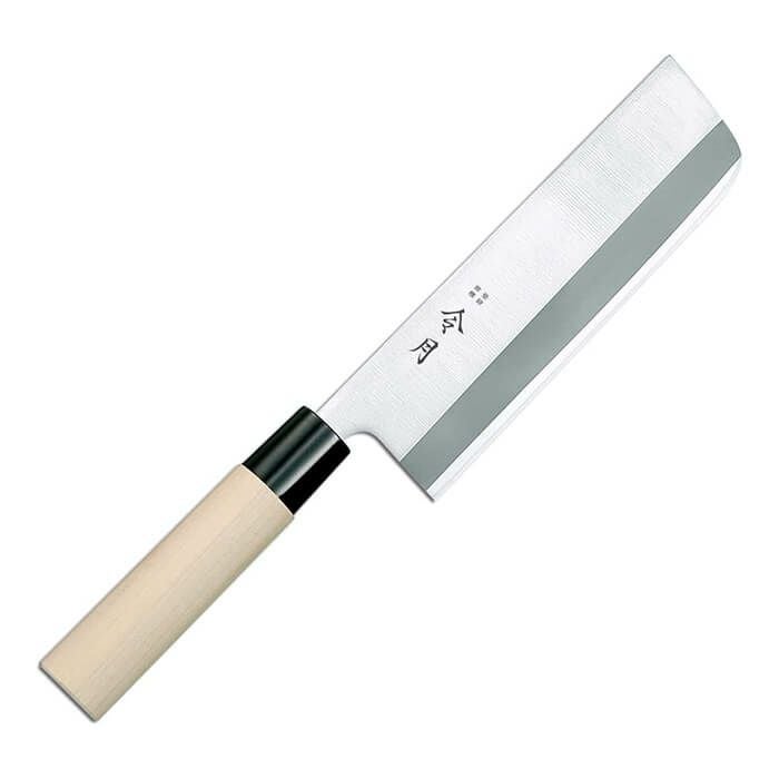 FC-1081】富士カトラリー 令月 ステンレス刃物鋼和庖丁 菜切 160mm
