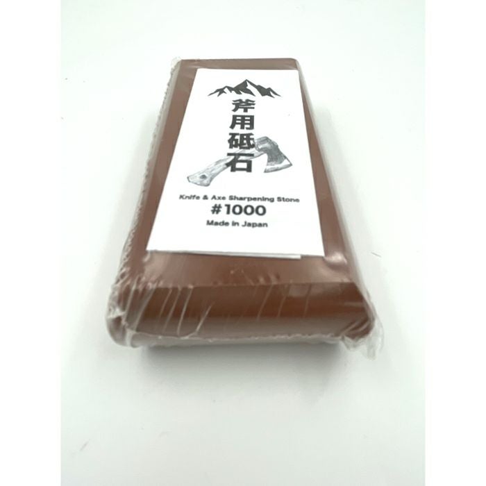 ナニワ ミクロンDX 鉈斧用砥石 中砥 ＃1000 面取大サイズ:100X55X28mm