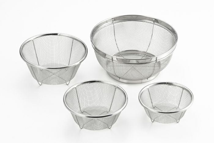 郷技 ステンレスザル 4pcsセット YJ3444さびにくく丈夫なステンレス製
