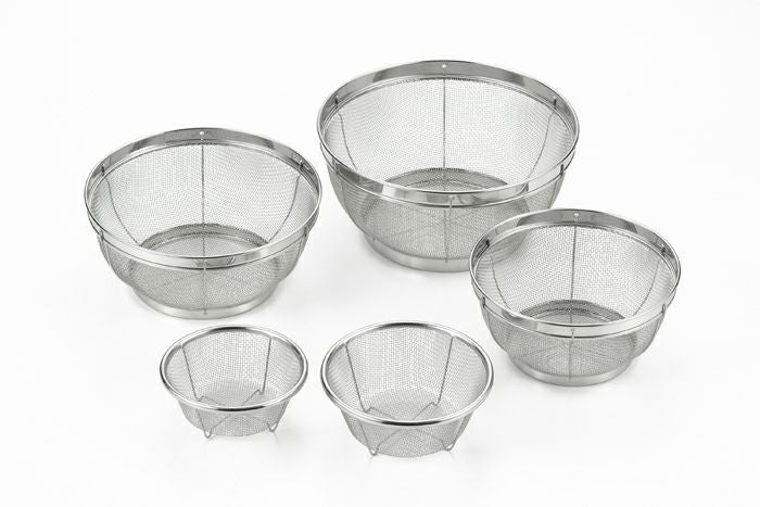 郷技 ステンレスザル 5pcsセット YJ3445さびにくく丈夫なステンレス製