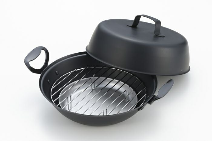 たち吉燻製鍋 郷技 燻製器 27cm YJ3909燻製が楽しめる鉄製の燻製器メイド・イン・燕