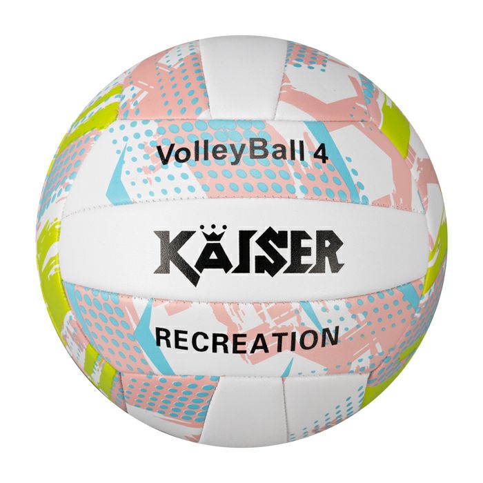 バレーボール 3点セット　 KAISER(カイザー) PVC バレー ボール 4号 KW-229練習 インドア