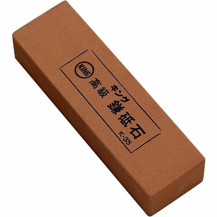 キング砥石 キングデラックス鎌砥石 K-35 粒度800 鎌研ぎ用の中研ぎ用砥石